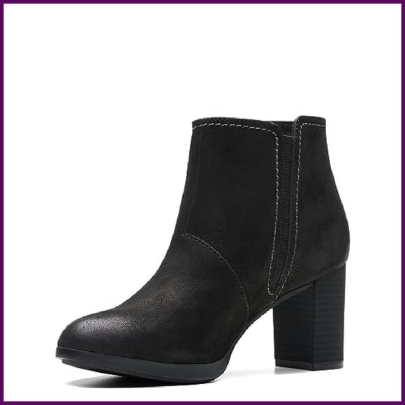 Women's Ankle Boots Stiletto Heel 3 Inch Synthetic Rubber Sole - Picture 5 of 8